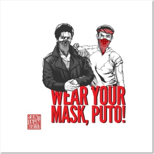 WEAR YOUR MASK Posters and Art